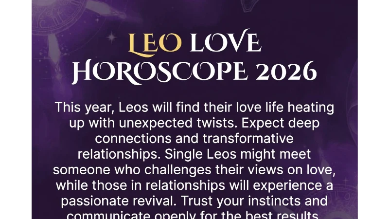 Leo Love Horoscope 2026: Comprehensive Predictions, Compatibility, and Expert Relationship Advice