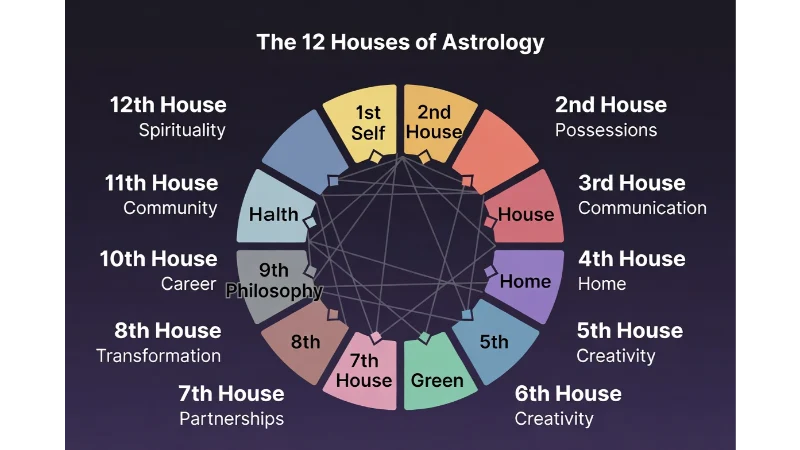 The 12 Houses of Astrology: Your Ultimate Guide to Life's Cosmic Blueprint